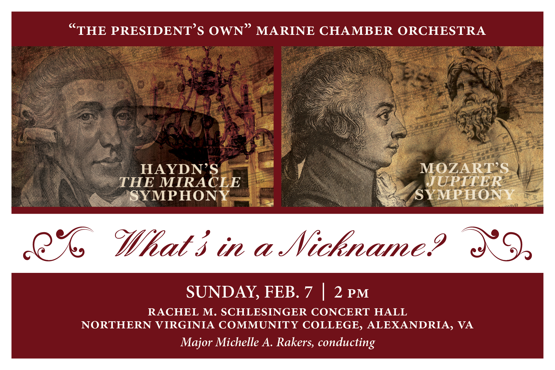 Feb. 7 Marine Chamber Orchestra Concert